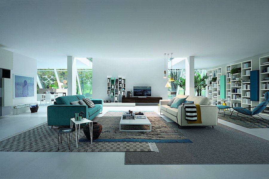 Italian Wall Units Living Room