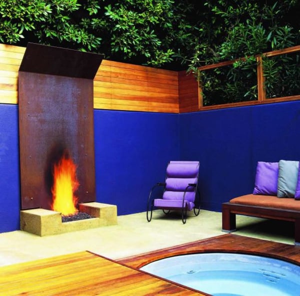 12 Amazing Modern Outdoor Fireplaces Dream Home Style
