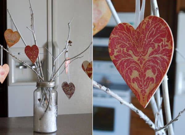 A Valentine Tree to help express your love with a natural twist!
