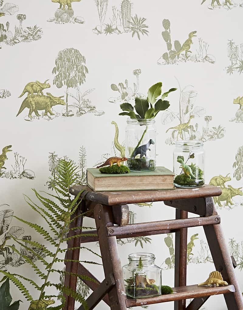 Beautiful and elegant magnetic wallpaper with dino theme