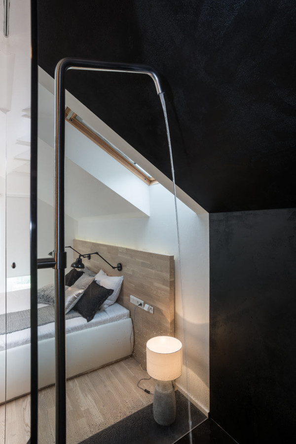 A Family Home with a Black & White Interior Photo A Family Home with a Black & White Interior in main interior design Category