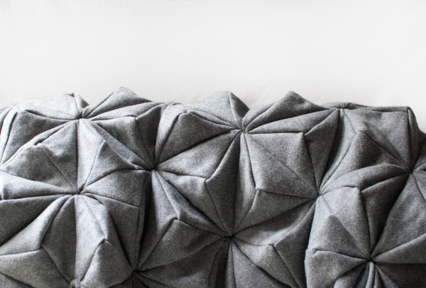 A Wool Blanket Inspired by Origami Photo A Wool Blanket Inspired by Origami in style fashion main Category