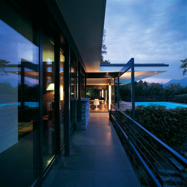 Modern Swiss Villa by Bruno Klauser Photo Modern Swiss Villa by Bruno Klauser in main architecture Category
