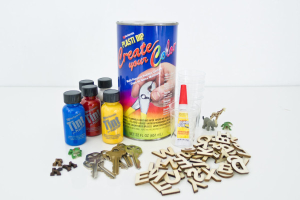 Make It Modern: DIY Colorful Plasti Dip Key Tops in style fashion main  Category