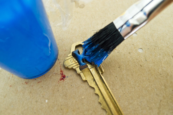 Make It Modern: DIY Colorful Plasti Dip Key Tops in style fashion main  Category