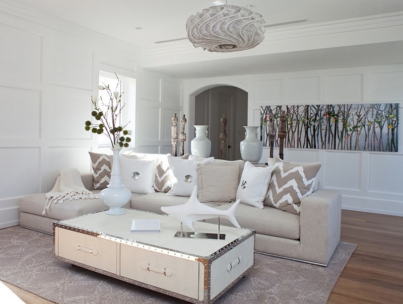 Elevate the focal point of the living room with the right decor additions