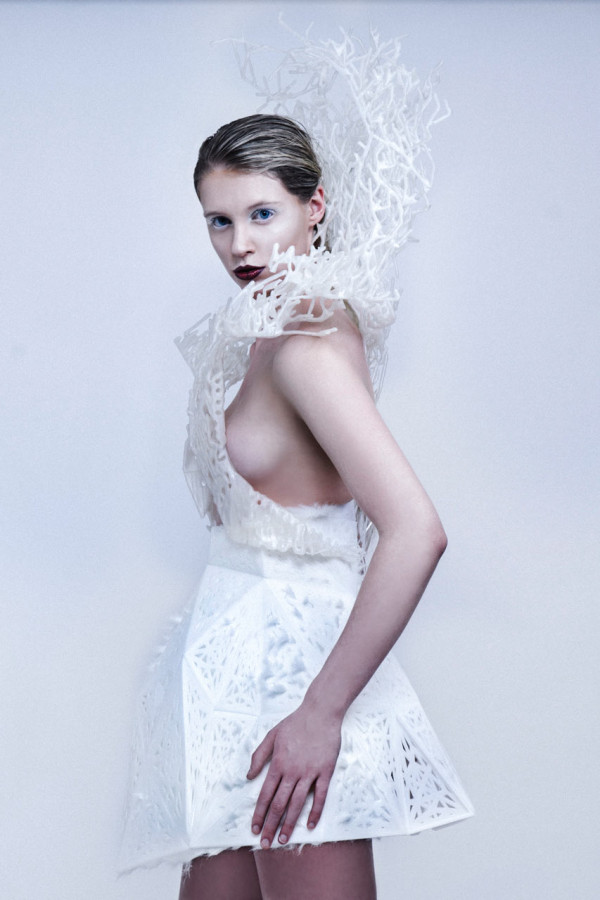 Francis Bitontis 3D Printed Dress You Can Print at Home in technology style fashion main Category