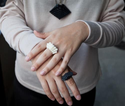 3D Printed Jewelry by Hot Pop Factory in technology style fashion main Category