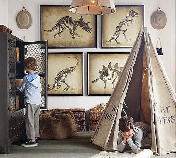 Interesting framed dinosaur wall arts is apt even for adult bedrooms