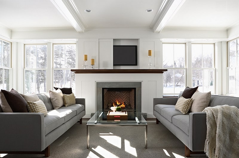 Keep your living room free of electronic noise as much as possible