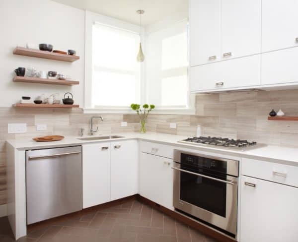 Lighting a small kitchen right How To Make Small Kitchens Feel Bigger