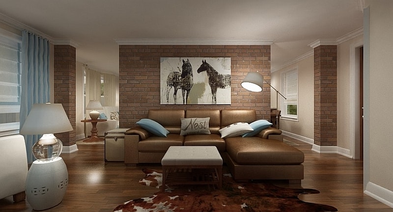 Living room with a cozy and relaxed appeal