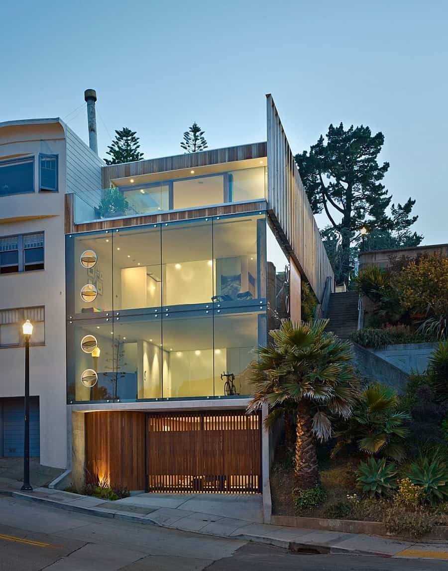 Street facade of the Peter's House in San Francisco
