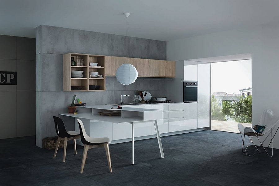 Stylish Wing and Desco tables complete the Mila Collection from Cesar