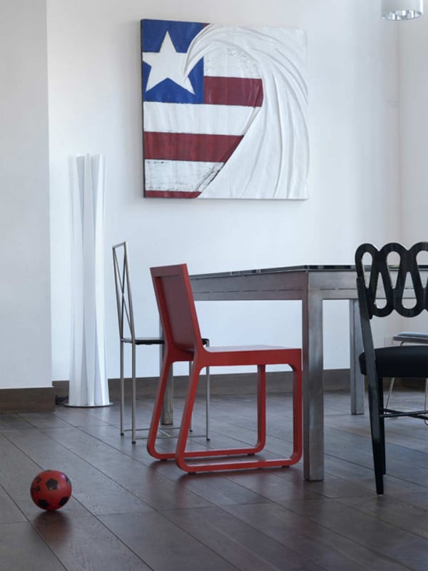 casa al gianicolo by nicola auciello 16 Minimalist loft flooded by natural light, designed by Nicola Auciello