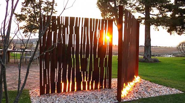 fire 29 Amazing fireplace design by Elena Colombo