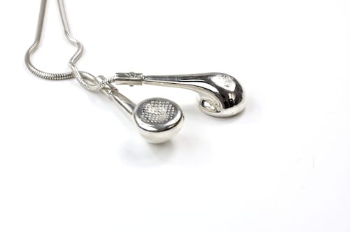iPod Earphones Pendant by Nathan Thomas Photo iPod Earphones Pendant by Nathan Thomas in style fashion main Category