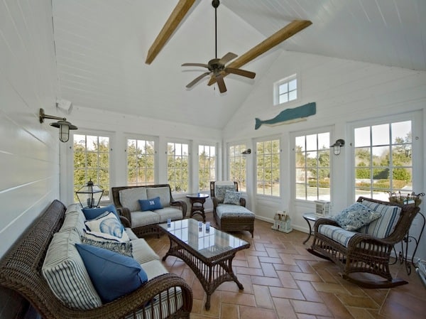 sunroom white furniture