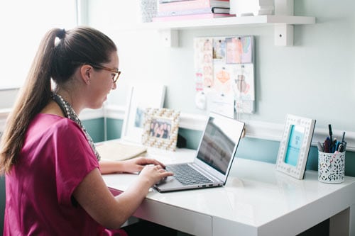 Where I Work: Sarah Lederman Photo Where I Work: Sarah Lederman in technology sponsor main interior design Category