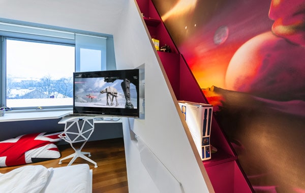 Ample natural ventilation for the kids' bedroom