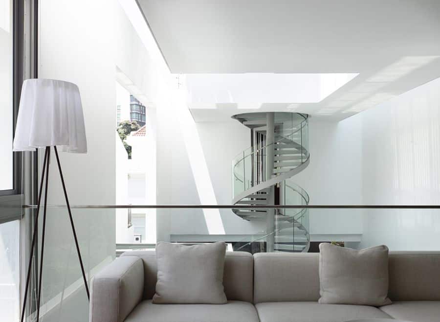 Interiors of the stylish Singapore home