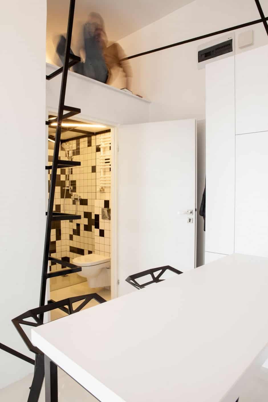 Modern Flat 14 Modern Flat 14 Small Apartment with Secret Storage Ingeniously Designed on a Budget