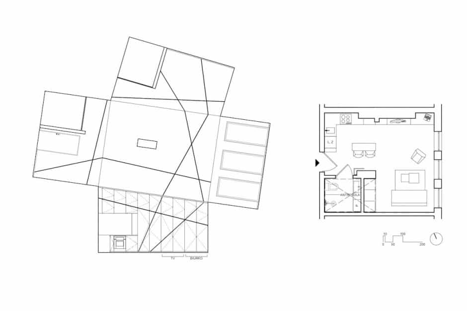 Modern Flat 19 Modern Flat 19 Small Apartment with Secret Storage Ingeniously Designed on a Budget