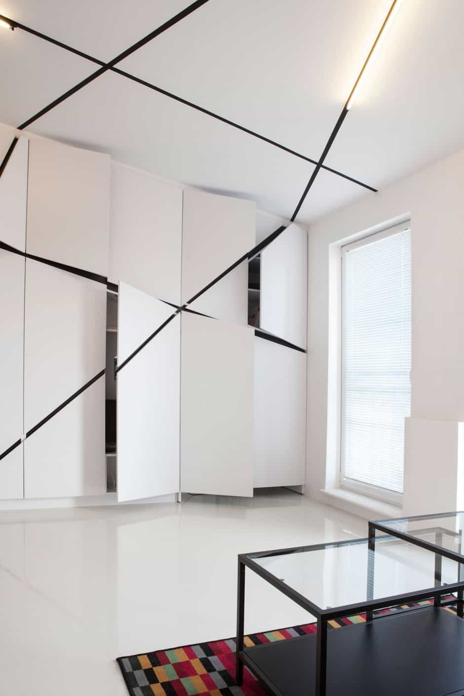 Modern Flat 3 Modern Flat 3 Small Apartment with Secret Storage Ingeniously Designed on a Budget