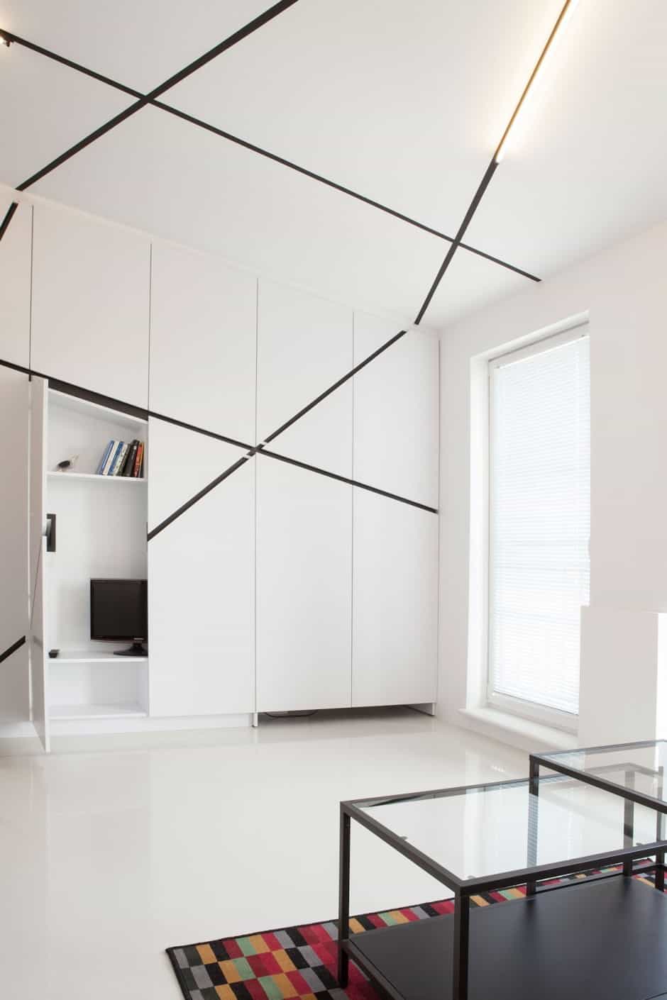 Modern Flat 4 Modern Flat 4 Small Apartment with Secret Storage Ingeniously Designed on a Budget