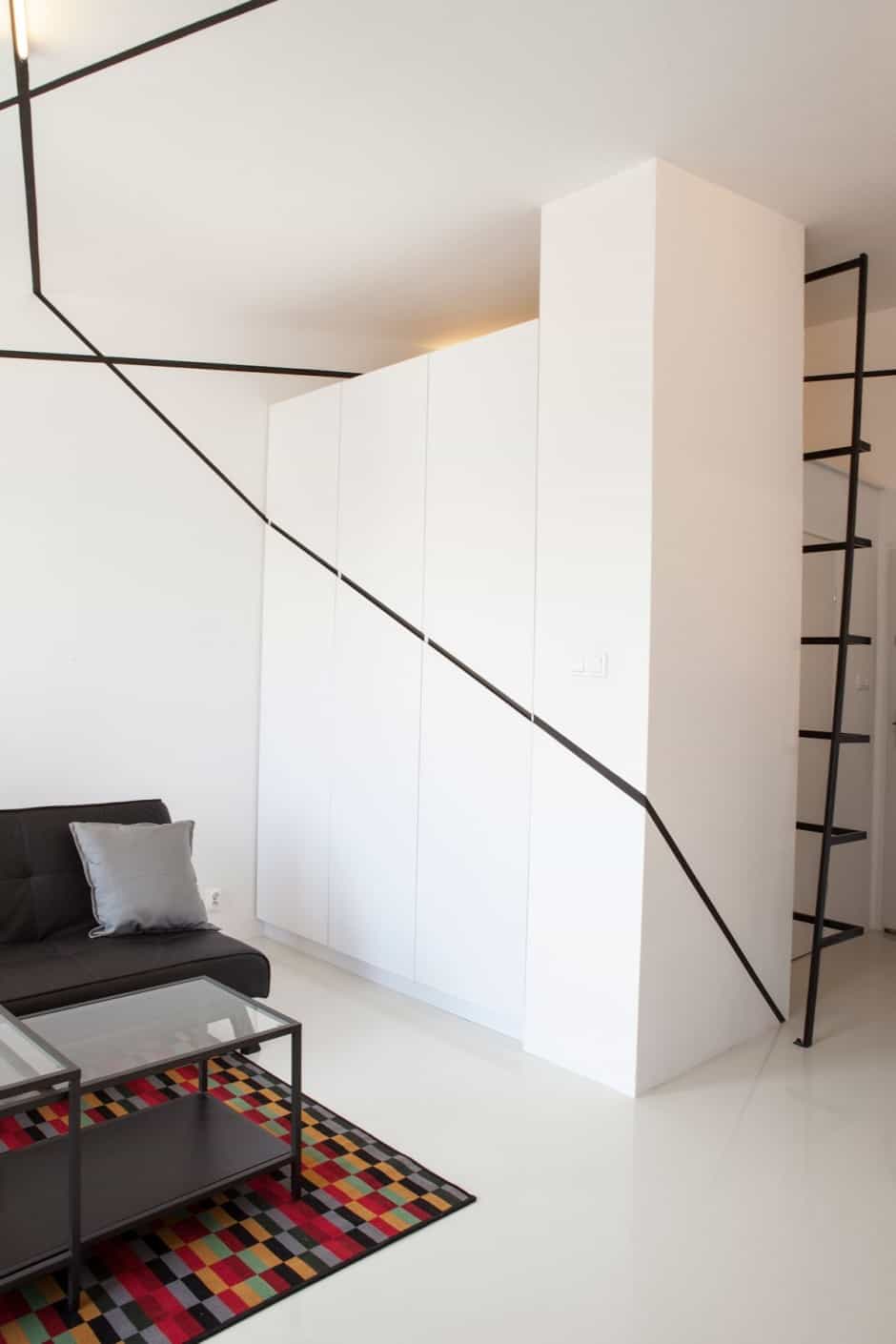 Modern Flat 5 Modern Flat 5 Small Apartment with Secret Storage Ingeniously Designed on a Budget