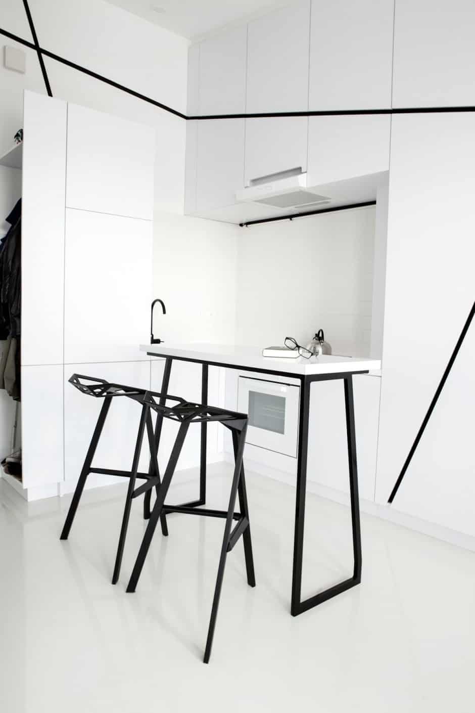 Modern Flat 8 Modern Flat 8 Small Apartment with Secret Storage Ingeniously Designed on a Budget