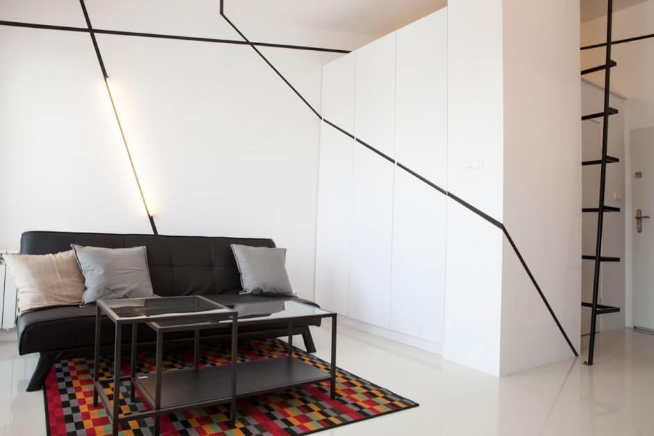 Small Apartment With Secret Storage Ingeniously Designed On A Budget