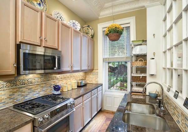 kitchen galley stone ideas