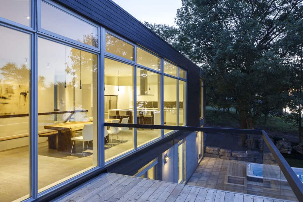 Dunrobin Shore by Christopher Simmonds Architect 18 Dunrobin Shore by Christopher Simmonds Architect 18 Uncluttered Modern Family Home Breathing in Canadian River Panoramas
