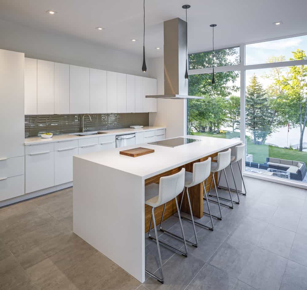 Dunrobin Shore by Christopher Simmonds Architect 7 Dunrobin Shore by Christopher Simmonds Architect 7 Uncluttered Modern Family Home Breathing in Canadian River Panoramas