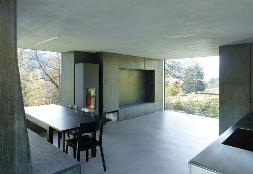 project Savioz House 11 project Savioz House 11 Barn Converted into Minimalist Holiday House in Ayent, Switzerland