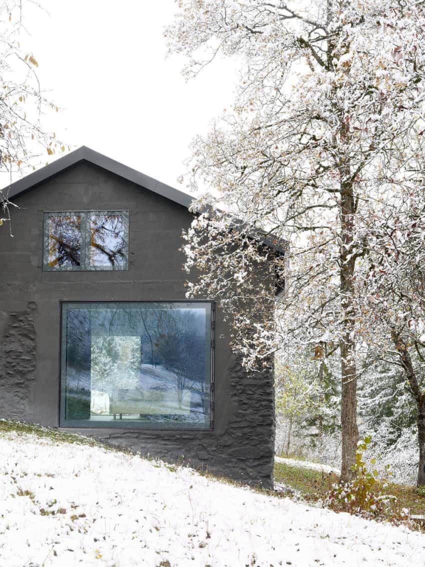 project Savioz House 6 project Savioz House 6 Barn Converted into Minimalist Holiday House in Ayent, Switzerland