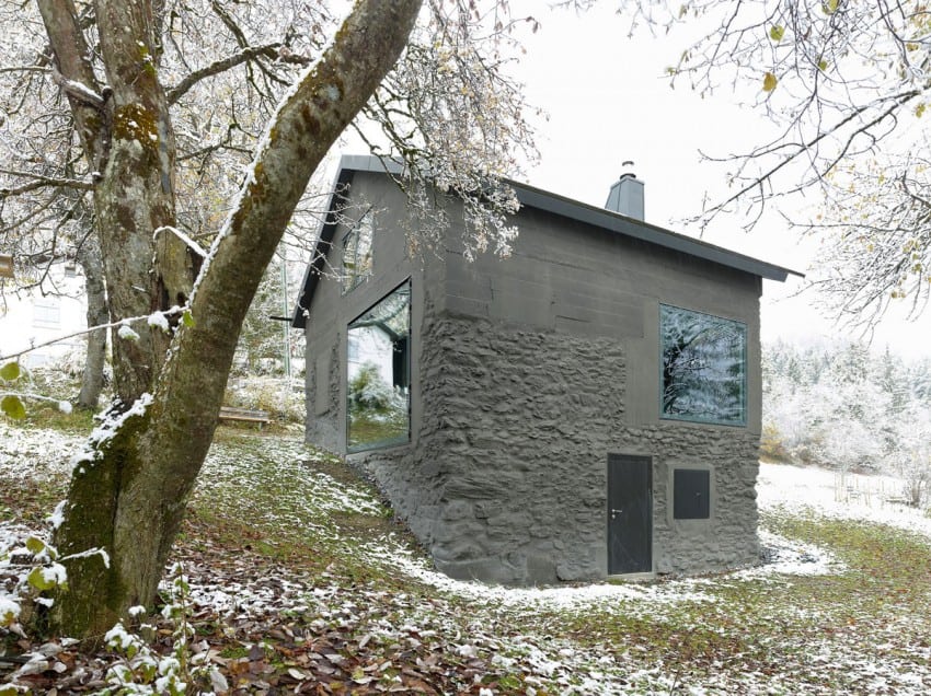 project Savioz House 8 Barn Converted into Minimalist Holiday House in Ayent, Switzerland