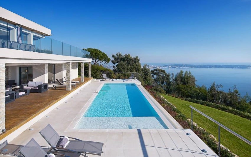 design project Cannes estate Massive Contemporary 6 Bedroom Estate in Cannes: Villa Chamade