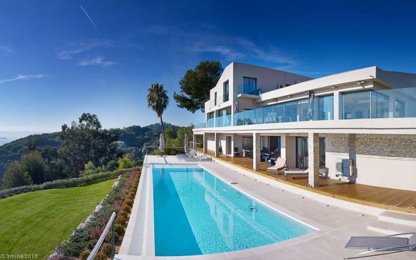 project Cannes estate 9 Massive Contemporary 6 Bedroom Estate in Cannes: Villa Chamade