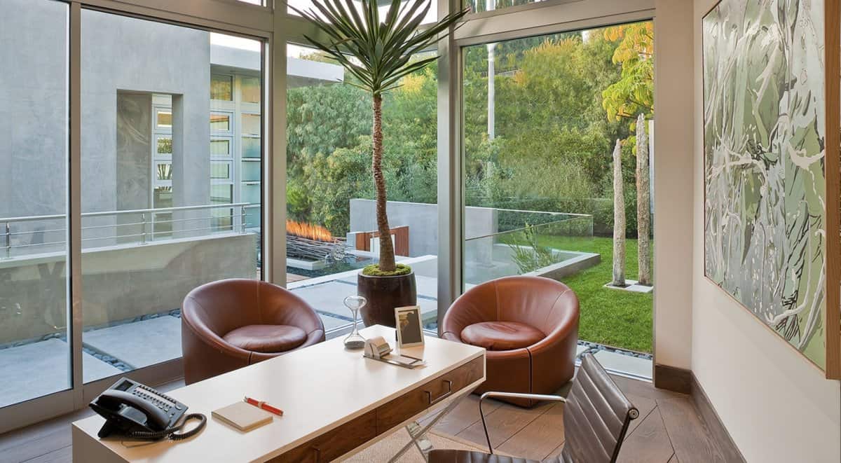 Green view office Green view office DJ Aviciis Astounding $15.5 Million Property in Hollywood Hills
