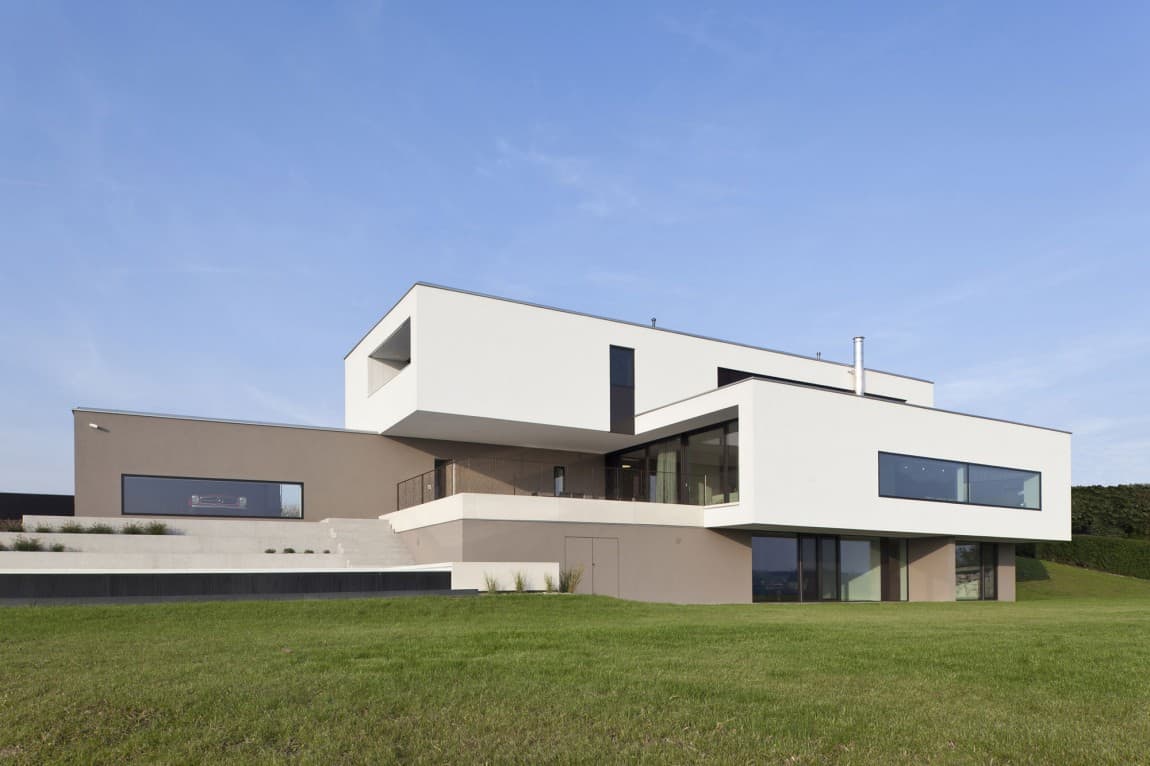 Residence Featuring Stacked Layers Feels Neat And Tidy: House M In Austria