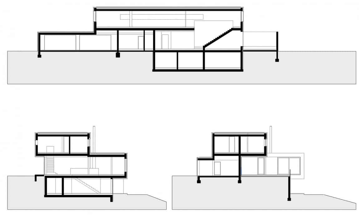 Section1 Section1 Residence Featuring Stacked Layers Feels Neat and Tidy: House P in Austria