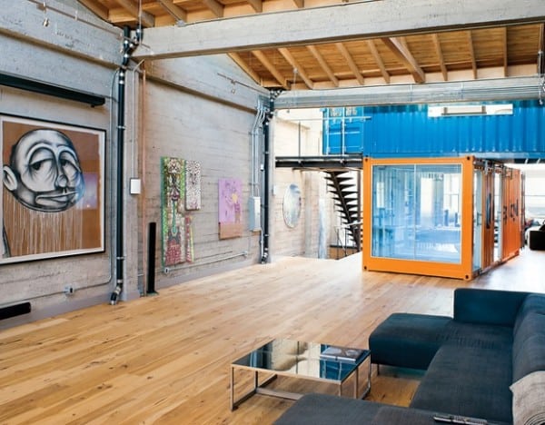 Two Shipping Containers Placed …